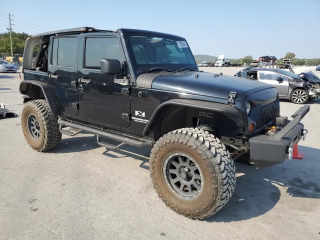 1J4GA39177L167919 - 2007 JEEP WRANGLER X BLACK photo 4