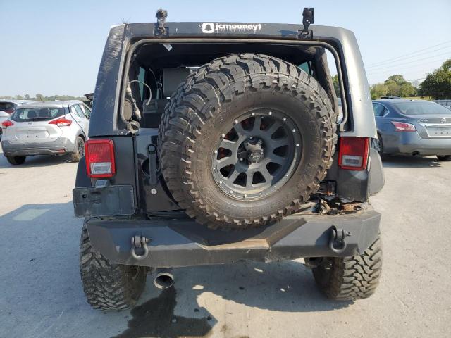 1J4GA39177L167919 - 2007 JEEP WRANGLER X BLACK photo 6