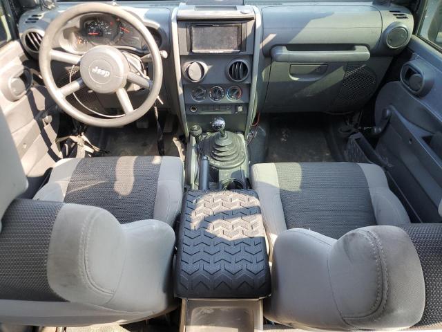 1J4GA39177L167919 - 2007 JEEP WRANGLER X BLACK photo 8