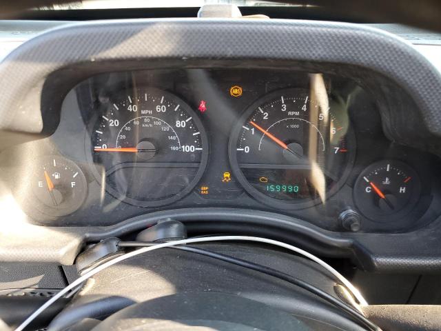 1J4GA39177L167919 - 2007 JEEP WRANGLER X BLACK photo 9