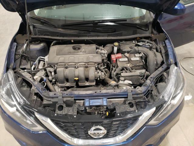 3N1AB7AP6KY422126 - 2019 NISSAN SENTRA S BLUE photo 11