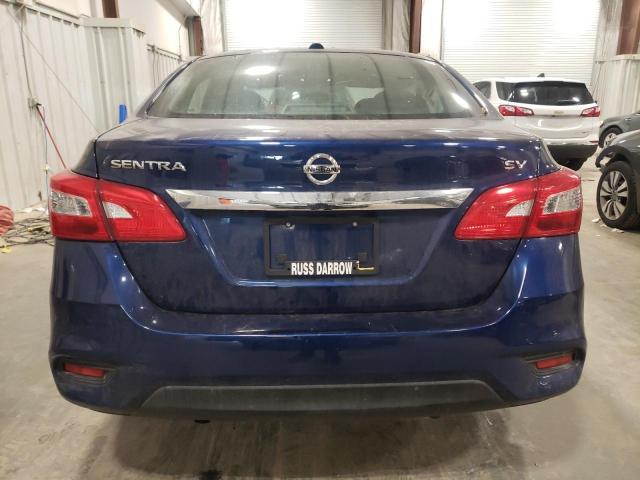 3N1AB7AP6KY422126 - 2019 NISSAN SENTRA S BLUE photo 6