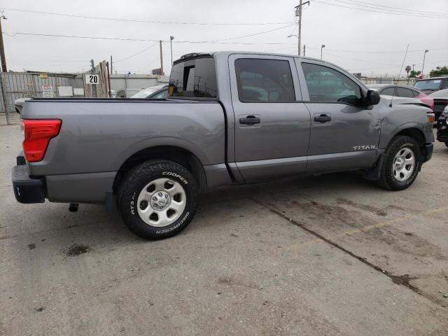 1N6AA1EK4JN506255 - 2018 NISSAN TITAN S GRAY photo 3