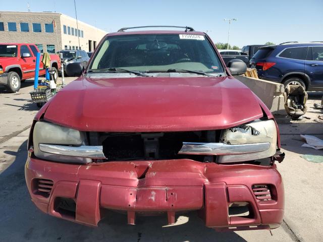 1GNDT13S872255884 - 2007 CHEVROLET TRAILBLAZE LS MAROON photo 5