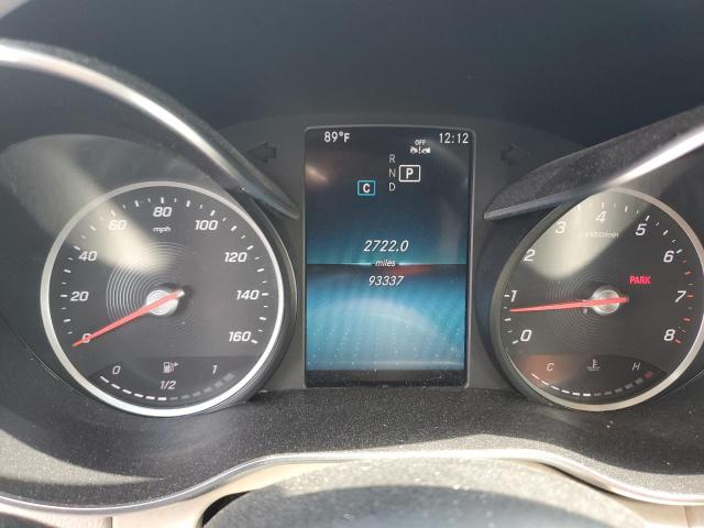 55SWF8DB1KU313466 - 2019 MERCEDES-BENZ C 300 BLACK photo 9