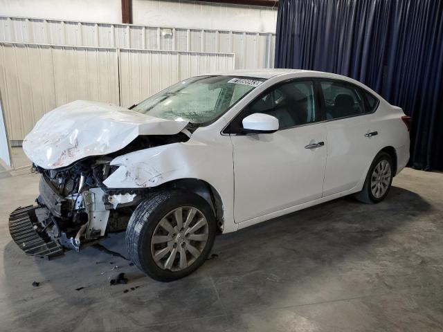 3N1AB7AP0JY231350 - 2018 NISSAN SENTRA S WHITE photo 1