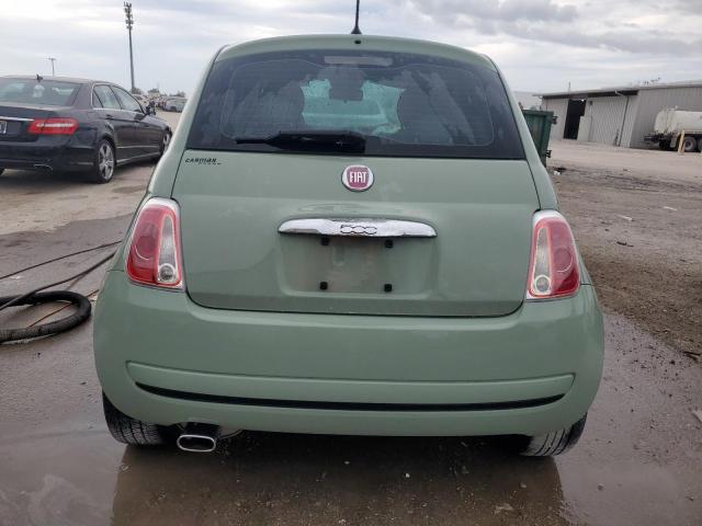 3C3CFFAR7DT745143 - 2013 FIAT 500 POP GREEN photo 6