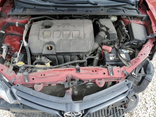 5YFBURHE8FP323227 - 2015 TOYOTA COROLLA L RED photo 11