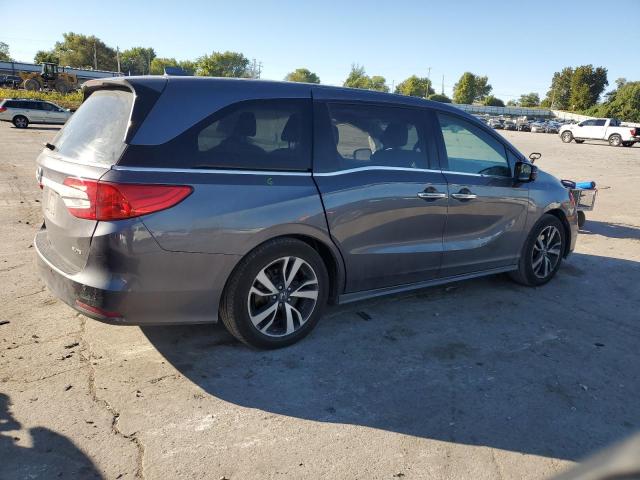 5FNRL6H98JB061104 - 2018 HONDA ODYSSEY ELITE ნაცრისფერი ფოტო 3