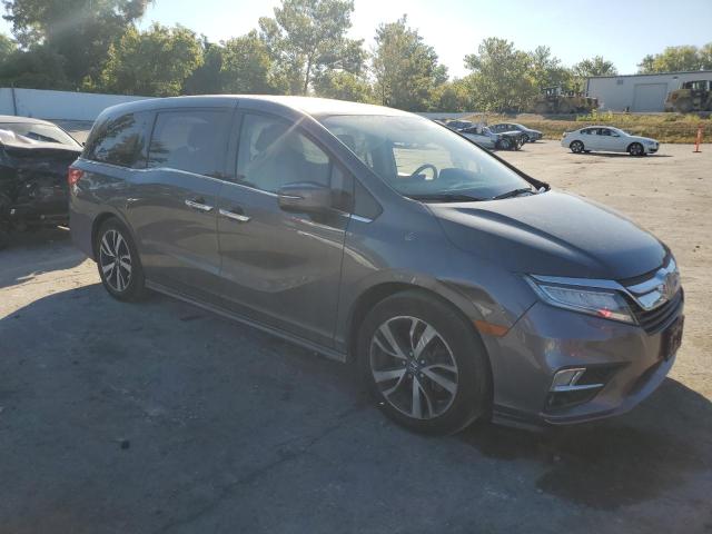 5FNRL6H98JB061104 - 2018 HONDA ODYSSEY ELITE ნაცრისფერი ფოტო 4