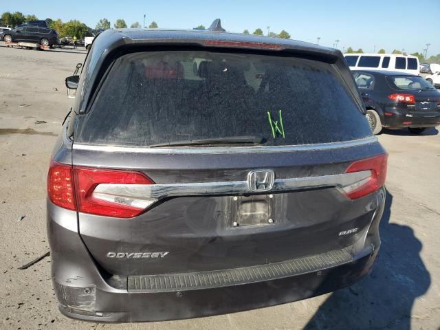 5FNRL6H98JB061104 - 2018 HONDA ODYSSEY ELITE ნაცრისფერი ფოტო 6