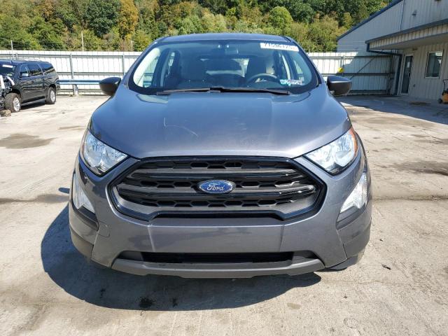 MAJ6S3FL7LC370040 - 2020 FORD ECOSPORT S ნაცრისფერი ფოტო 5