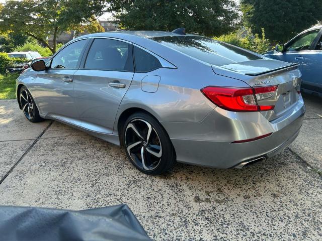 1HGCV1F38MA118613 - 2021 HONDA ACCORD SPORT GRAY photo 3