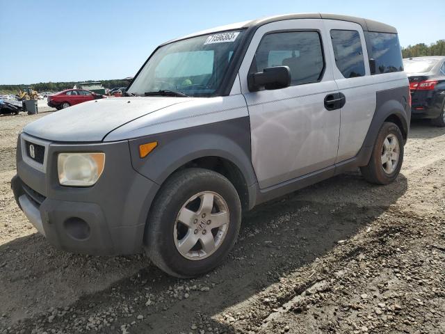 5J6YH185X3L014373 - 2003 HONDA ELEMENT EX SILVER photo 1