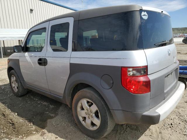 5J6YH185X3L014373 - 2003 HONDA ELEMENT EX SILVER photo 2