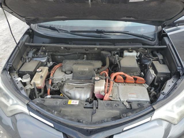 JTMRJREVXHD114234 - 2017 TOYOTA RAV4 HV LE SILVER photo 12