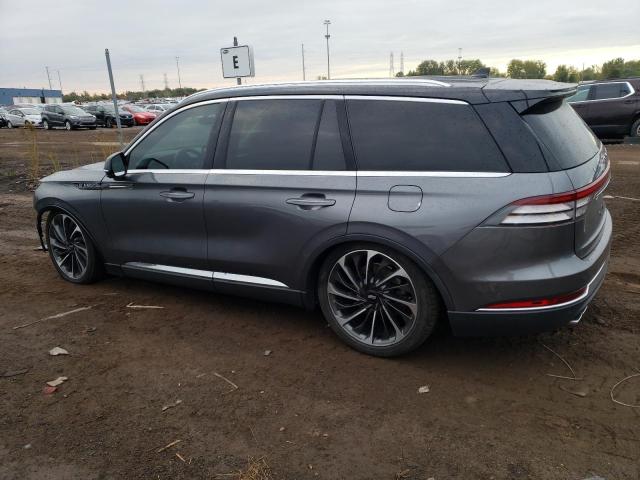 5LM5J7XC6MGL04189 - 2021 LINCOLN AVIATOR RESERVE GRAY photo 2