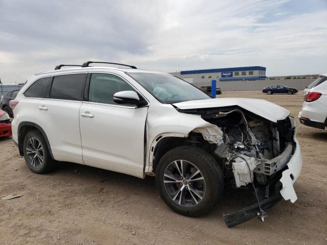 5TDJKRFH6GS241455 - 2016 TOYOTA HIGHLANDER XLE WHITE photo 4