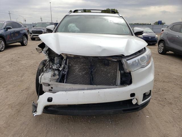 5TDJKRFH6GS241455 - 2016 TOYOTA HIGHLANDER XLE WHITE photo 5