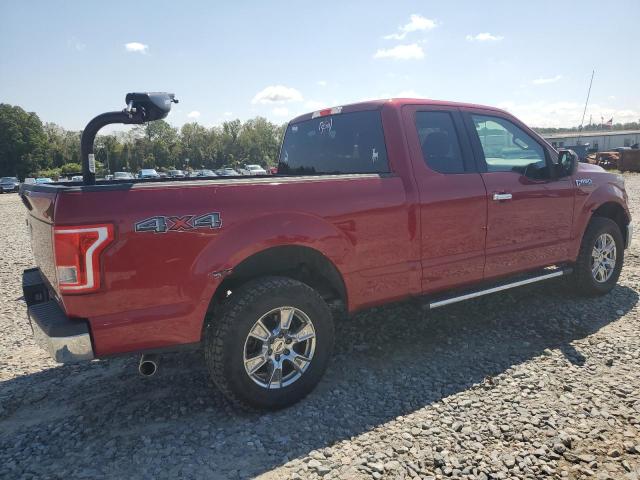 1FTFX1EF6GFC04799 - 2016 FORD F150 SUPER CAB RED photo 3