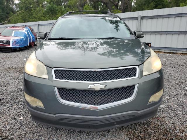 1GNKRGED2BJ373127 - 2011 CHEVROLET TRAVERSE LT رمادي صورة 5