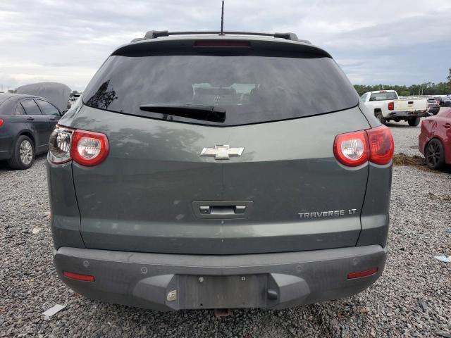 1GNKRGED2BJ373127 - 2011 CHEVROLET TRAVERSE LT رمادي صورة 6