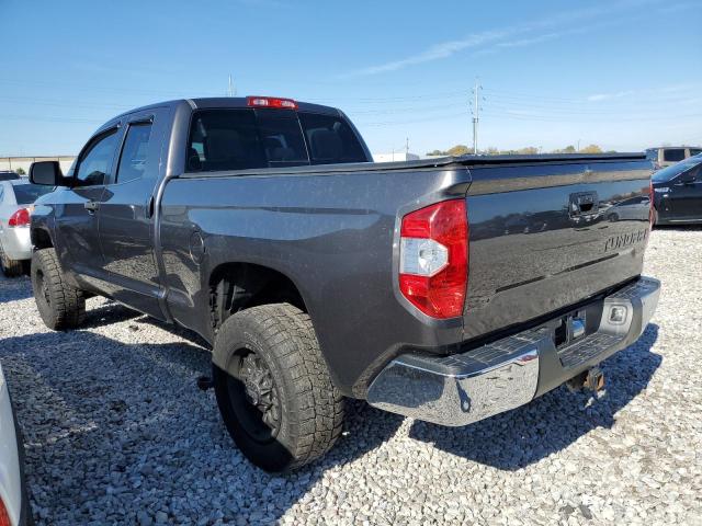 5TFUY5F15FX453814 - 2015 TOYOTA TUNDRA DOUBLE CAB SR/SR5 GRAY photo 2