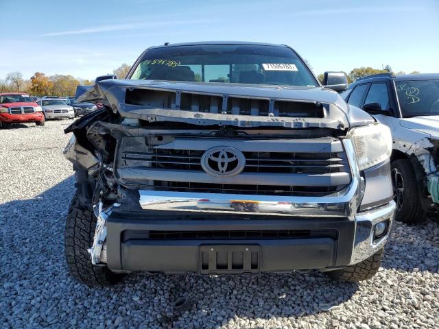 5TFUY5F15FX453814 - 2015 TOYOTA TUNDRA DOUBLE CAB SR/SR5 GRAY photo 5