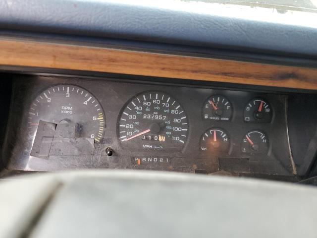 1B7GL23Y6RS567236 - 1994 DODGE DAKOTA BLUE photo 9