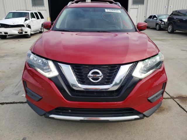 JN8AT2MV4HW263974 - 2017 NISSAN ROGUE S RED photo 5