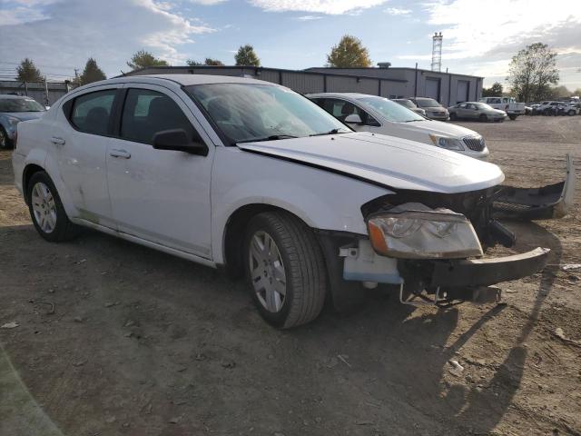 1C3CDZAB6EN200143 - 2014 DODGE AVENGER SE WHITE photo 4