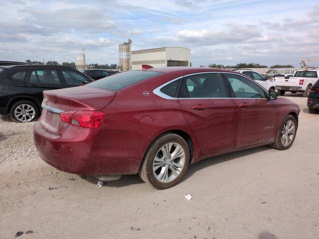 1G1115SLXFU111896 - 2015 CHEVROLET IMPALA LT RED photo 3