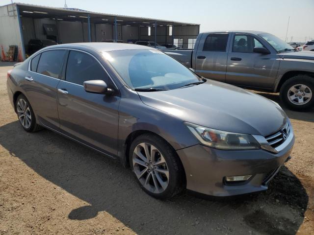 1HGCR2F57FA125647 - 2015 HONDA ACCORD SPORT GRAY photo 4