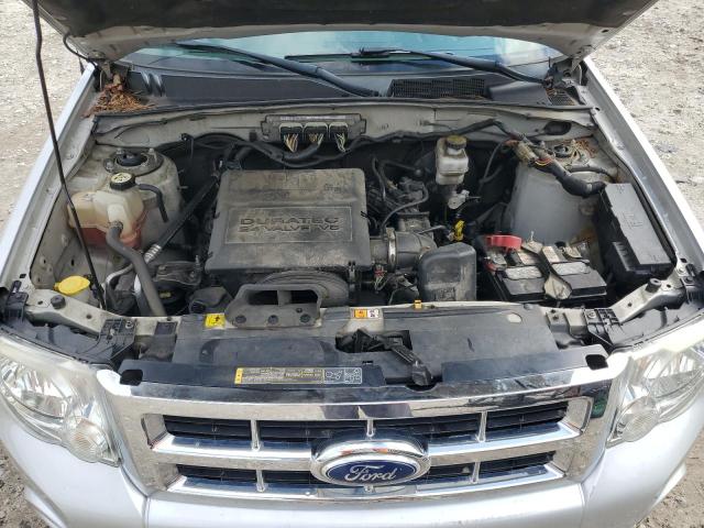 1FMCU9DG3BKC58433 - 2011 FORD ESCAPE XLT 银色 照片 12