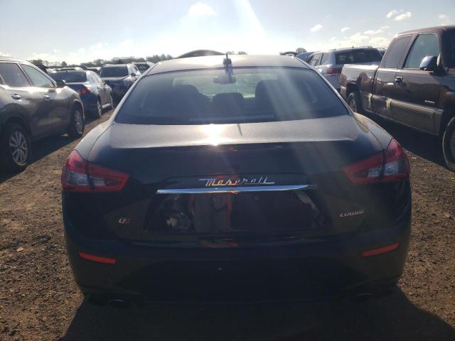ZAM57RTA2G1190782 - 2016 MASERATI GHIBLI S BLACK photo 6