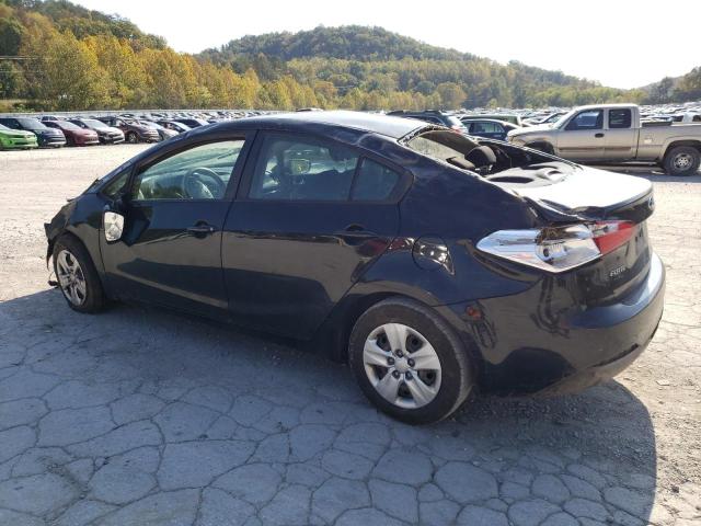 KNAFK4A64E5226144 - 2014 KIA FORTE LX BLACK photo 2