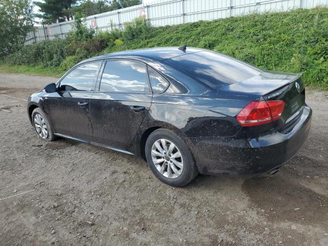 1VWAP7A39DC135013 - 2013 VOLKSWAGEN PASSAT S Чорний фото 2