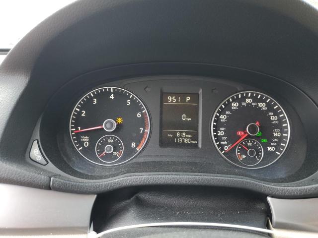 1VWAP7A39DC135013 - 2013 VOLKSWAGEN PASSAT S Чорний фото 9