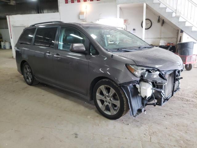 5TDXK3DC2DS348867 - 2013 TOYOTA SIENNA SPORT GRAY photo 4