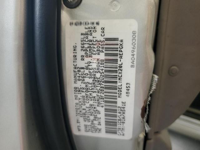 4T1BF28B72U254188 - 2002 TOYOTA AVALON XL 银色 照片 12