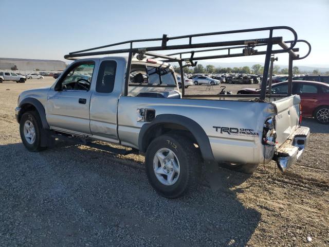 5TESN92N54Z345389 - 2004 TOYOTA TACOMA XTRACAB PRERUNNER Сріблястий фото 2
