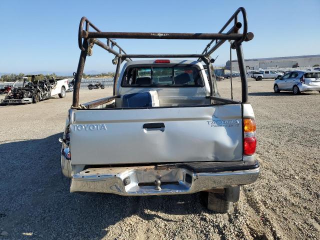 5TESN92N54Z345389 - 2004 TOYOTA TACOMA XTRACAB PRERUNNER Сріблястий фото 6