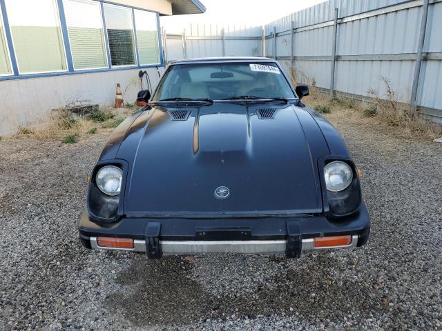 JN1HZ04S8BX265704 - 1981 DATSUN 280ZX BLACK photo 5