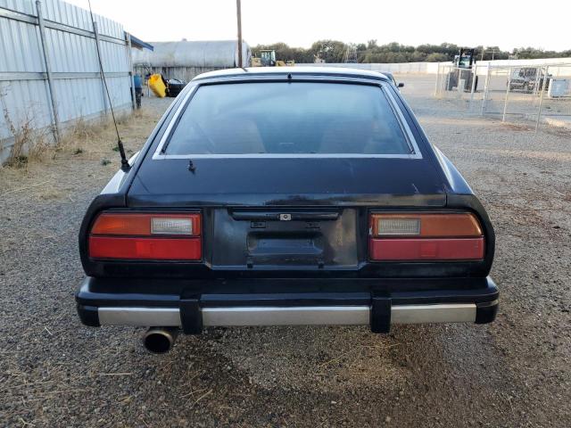 JN1HZ04S8BX265704 - 1981 DATSUN 280ZX BLACK photo 6