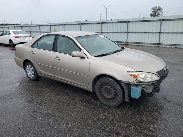 4T1BE32K62U514548 - 2002 TOYOTA CAMRY LE BEIGE photo 4