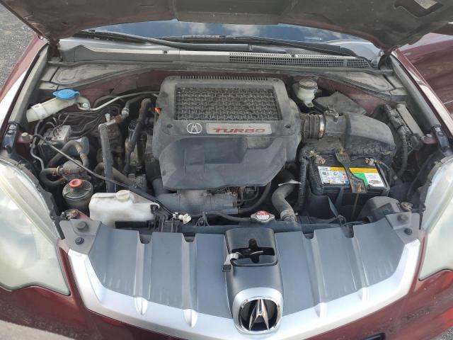 5J8TB18529A007070 - 2009 ACURA RDX TECHNOLOGY MAROON photo 11