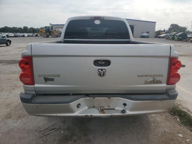1D7RE3GK8BS682785 - 2011 DODGE DAKOTA SLT SILVER photo 6