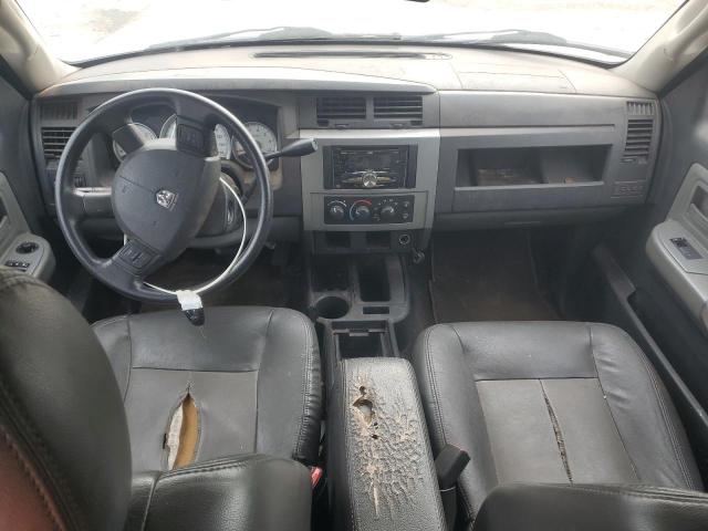 1D7RE3GK8BS682785 - 2011 DODGE DAKOTA SLT SILVER photo 8