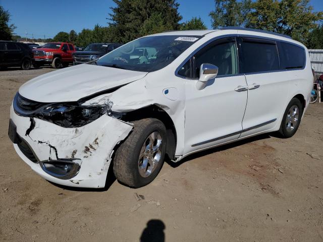 2C4RC1N74JR248382 - 2018 CHRYSLER PACIFICA HYBRID LIMITED WHITE photo 1