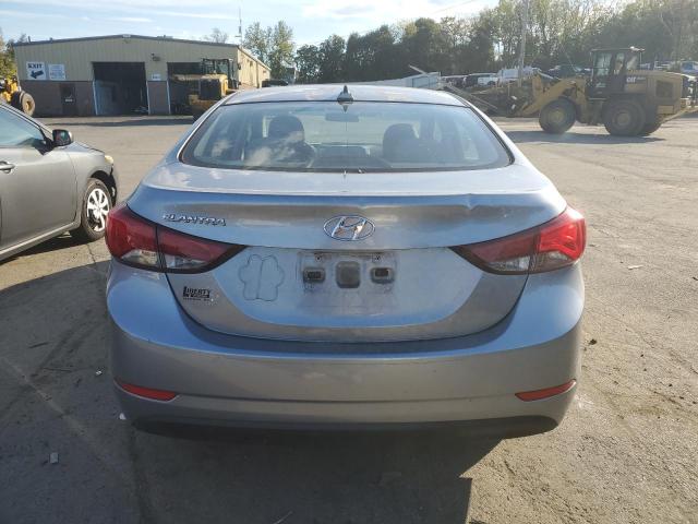 5NPDH4AEXGH794160 - 2016 HYUNDAI ELANTRA SE SILVER photo 6